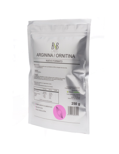 Arginina/Ornitina 250 g.