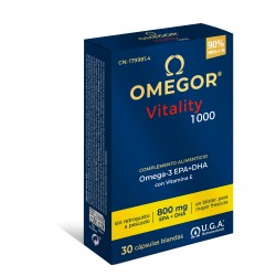 Omegor Vitality 1000. 30 Perlas 2