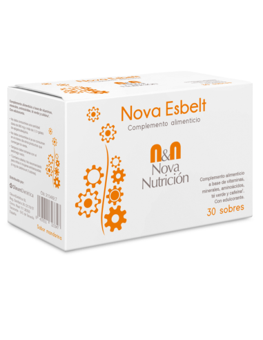 nova esbelt 30 sobres sabor mandarina