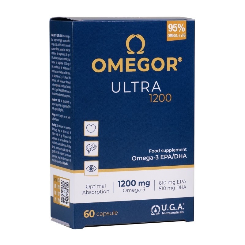 Omegor Ultra 1200. 60 cáps