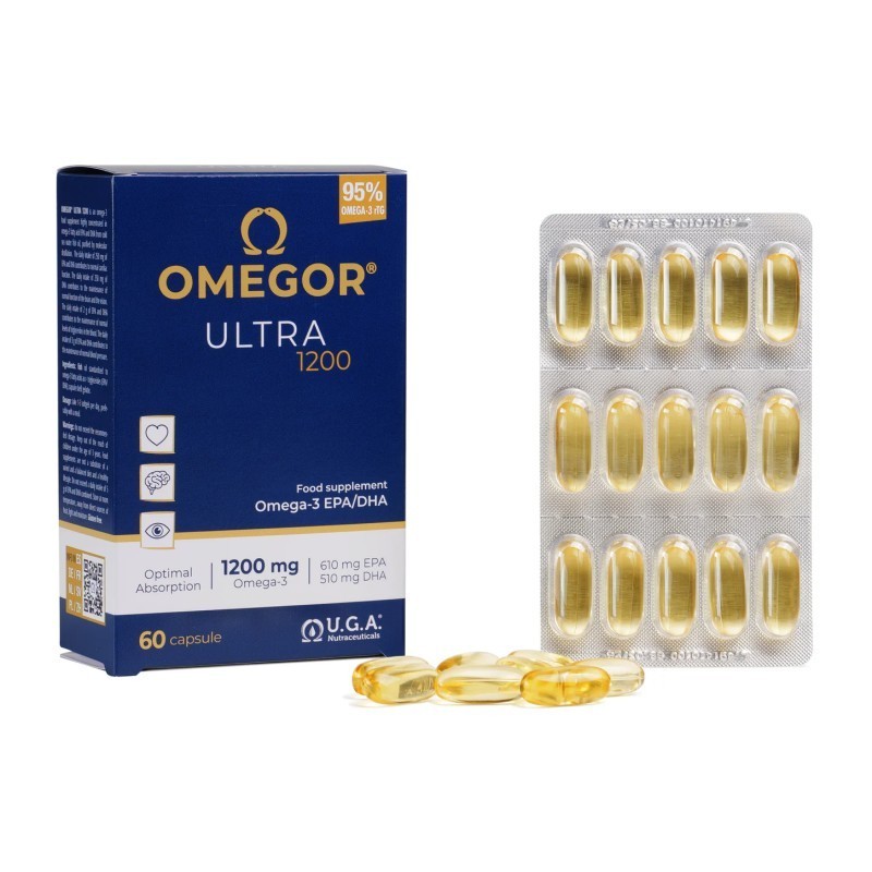 Omegor Ultra 1200. 60 cáps