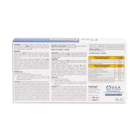 FLAVOMEGA 60 CÁPS. + 30 SOBRES