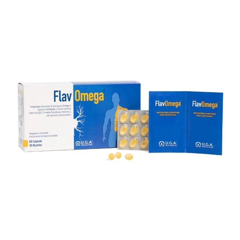 FLAVOMEGA 60 CÁPS. + 30 SOBRES
