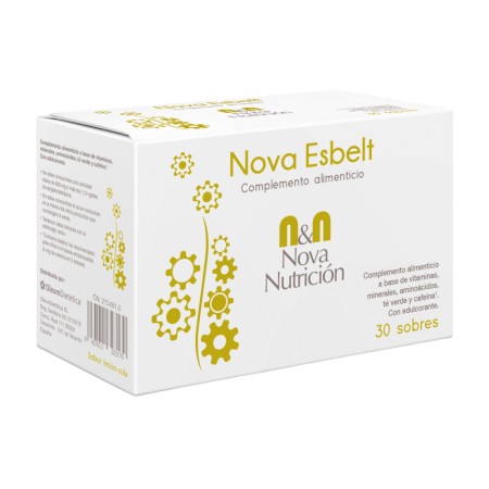 Nova Esbelt Sabor Limón-Cola. 30+2 Sobres- 5.3 G Nova Esbelt Sabor Limón-Cola. 30+2 Sobres- 5.3 G