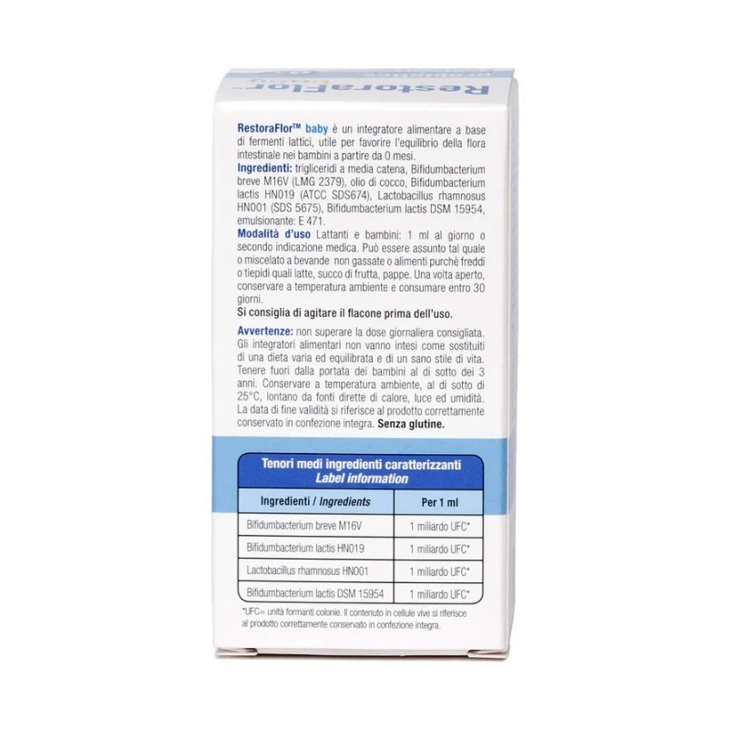 Restoraflor Baby (Probioticos). 20 Ml