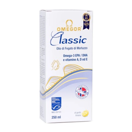 Omegor Classic (Aceite de Higado de Bacalao). 250 Ml Omegor Classic (Aceite de Higado de Bacalao). 250 Ml