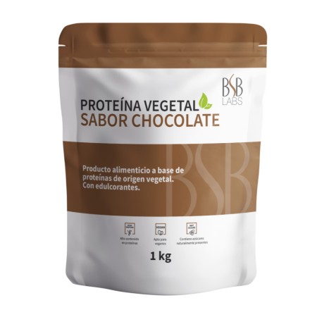 Proteína Vegetal - Sabor chocolate. 1 kg
