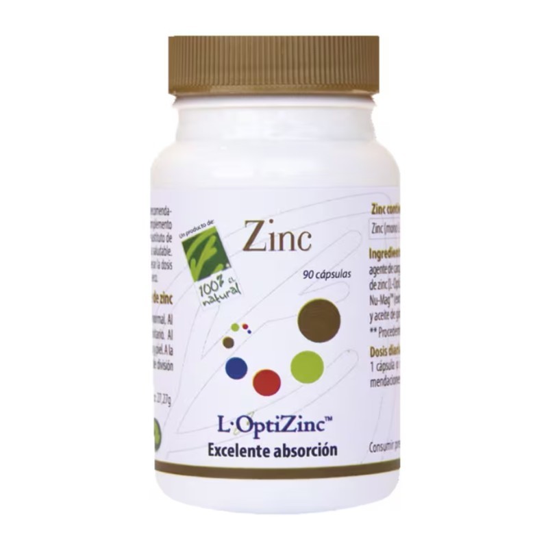 Zinc 20 Mg. 90 Cápsulas