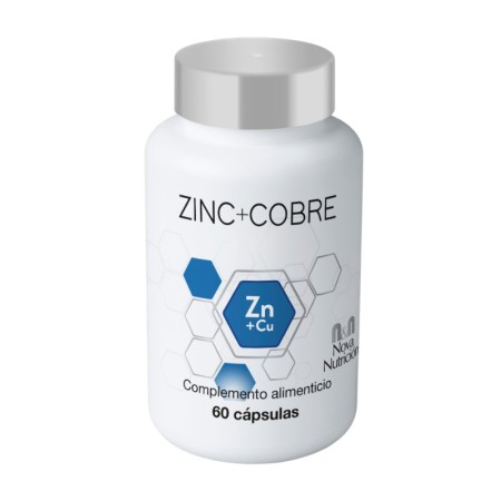 Zinc + cobre. 60 cápsulas