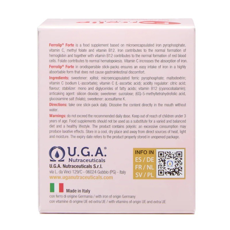 Ferrolip Forte. 30 sticks