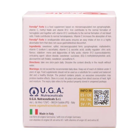 Ferrolip Forte. 30 sticks