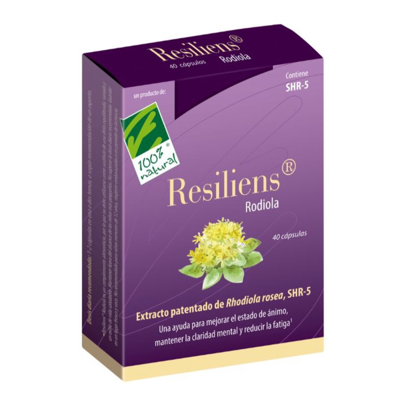 Resiliens® Rodiola. 40 Cápsulas