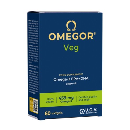 Omegor® Veg (Omega 3 Vegetal). 60 Cápsulas