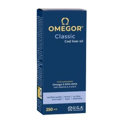 Omegor Classic (Aceite de Higado de Bacalao). 250 Ml