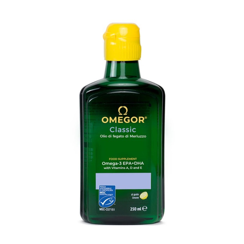 Omegor Classic (Aceite de Higado de Bacalao). 250 Ml