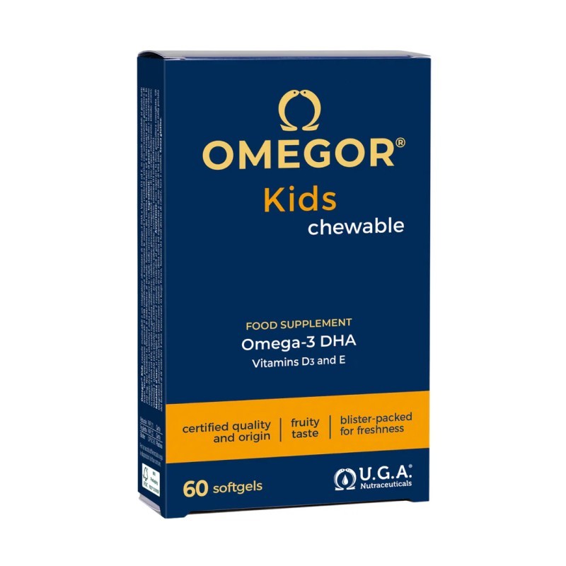 Omegor Kids. 60 Cápsulas Masticables