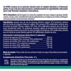 CLEANintest. 60 cápsulas 2