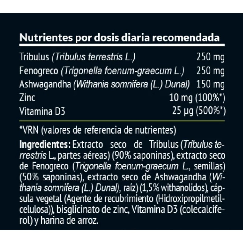 Testo Potenciador: Tribulus +...