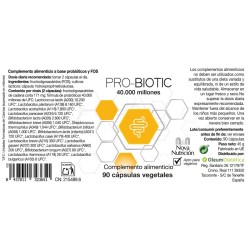 Pro-Biotic 40.000. 90 cápsulas 2