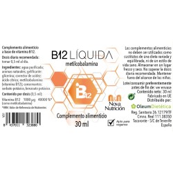 Vitamina B12 Líquida 30 ml 2