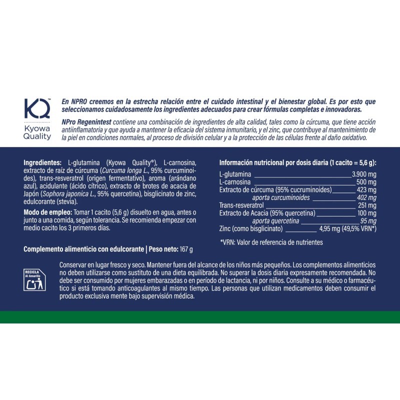 REGENintest. 167 g