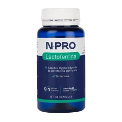 Lactoferrina 200 mg. 60 cápsulas