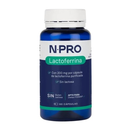 Lactoferrina 200 mg. 60 cápsulas