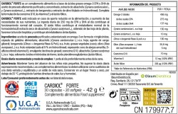 Cardiol Forte Forte Fórmula Renovada 30 cáps. 2