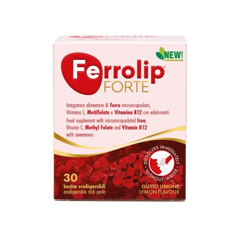 Ferrolip Forte 30 sobres orodispersables