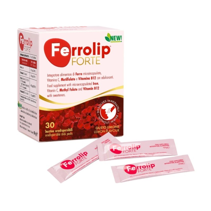 Ferrolip Forte 30 sobres orodispersables