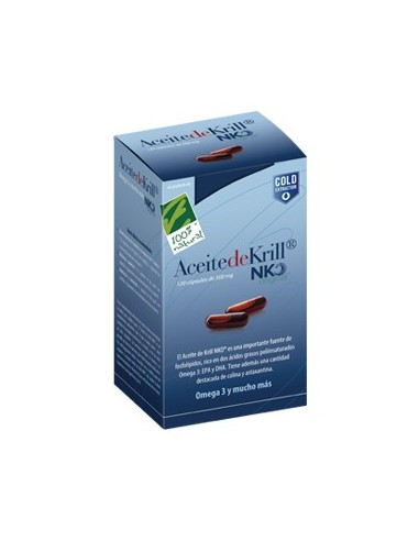Aceite de Krill NKO, 120 capsulas (500mg)