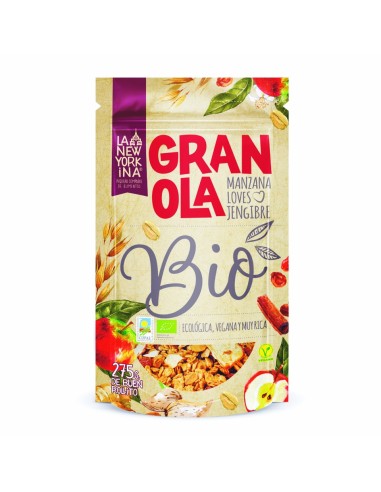 Granola Manzana Loves Jengibre 275 G. La Newyorkina