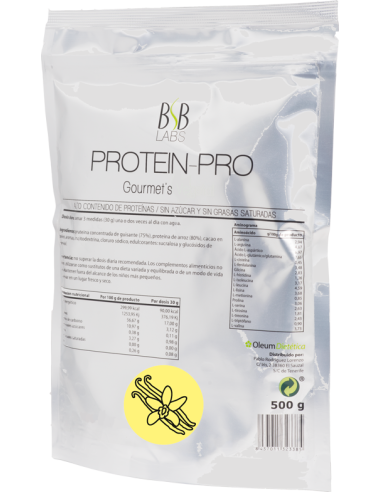 Protein-Pro Gourmet's DESAYUNO - Sabor Vainilla - 500 g.