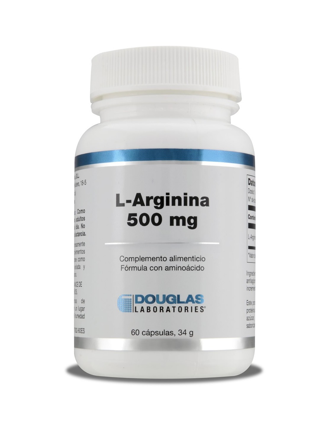 LArginina 500 mg, aminoácido esencial