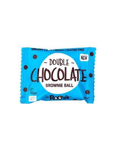 Roo´bar Bolita de Brownie Doble Choco Eco 12X40G